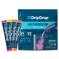 DripDrop Bold Variety Pack Electrolyte Powder, 8 oz sticks, 32 count - KEDD