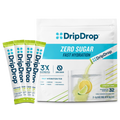 DripDrop Zero Sugar Lemon Lime Electrolyte Powder, 8 oz sticks, 32 count - F0MA