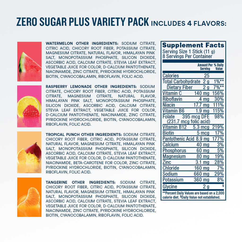 Zero Sugar Plus Starter Pack, 16 count - 39K6